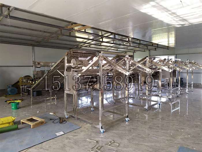 全自動米線機安裝現場